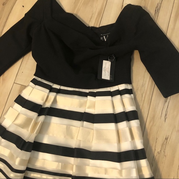 Black Halo Eve Hayley Midi Dress Size 2 - Picture 8 of 16